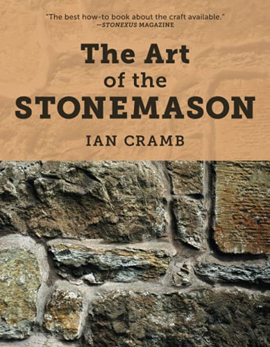 Book cover for "The Art of the Stonemason" with stone wall detail.