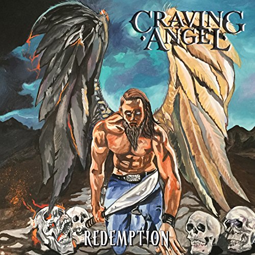 CD cover: muscular figure with wings, skulls, and stormy background.