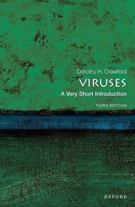 Book cover: "Viruses" by Dorothy H. Crawford, third edition, Oxford.
