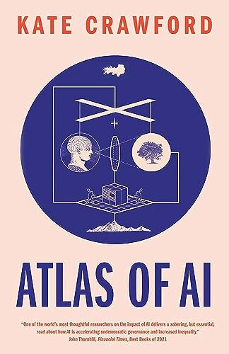 Book cover featuring a blue circle with abstract illustrations of a brain and tree.