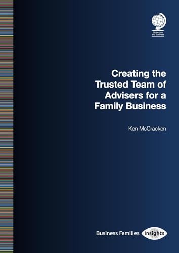 Dark blue book cover with white text: "Creating the Trusted Team...