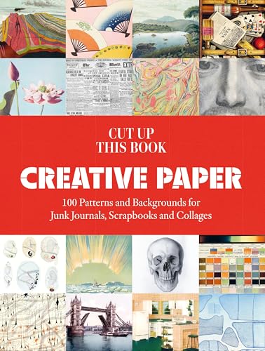 Book cover with collage of patterned papers and text: “Creative Paper”.