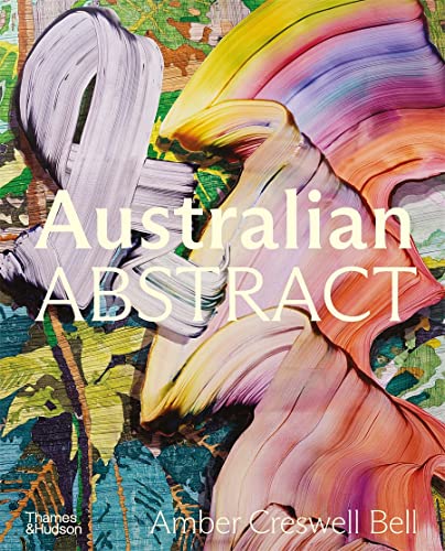 Book cover featuring bold, colorful abstract brushstrokes over a textured, patterned background.