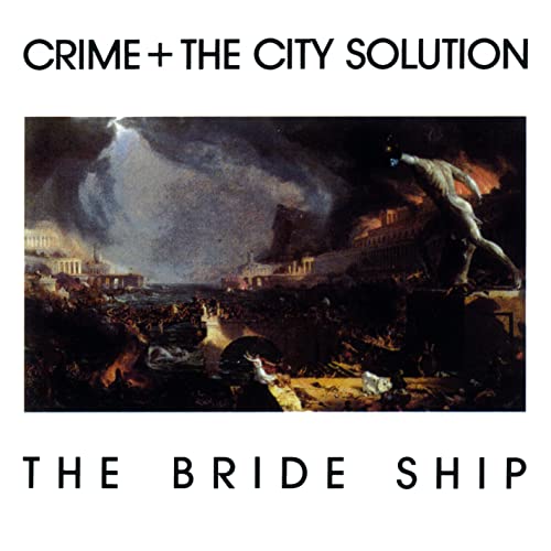 CD cover for "The Bride Ship" featuring a dramatic, stormy painting.