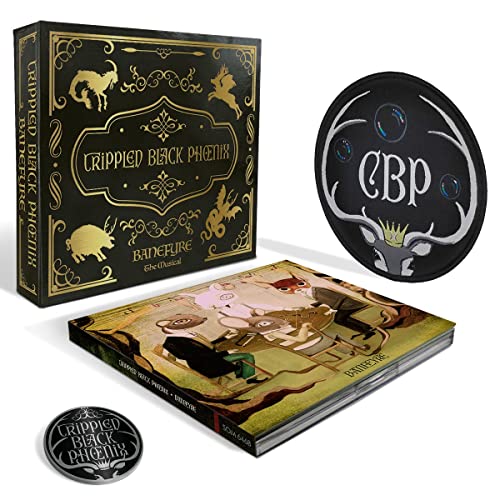 Collector’s edition 2CD box set for “Crippled Black Phoenix - Banefyre” album.