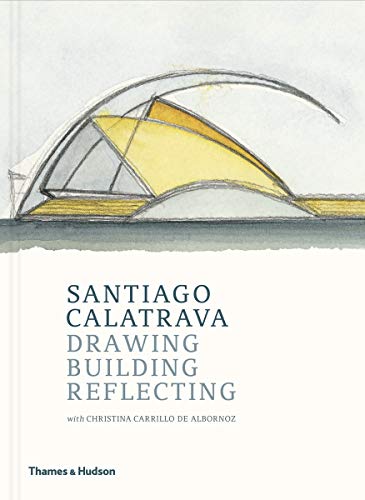 Book cover featuring a watercolor-style architectural drawing by Santiago Calatrava.