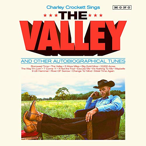 Album cover for Charley Crockett’s “The Valley” featuring a cowboy portrait.