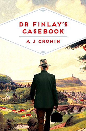 Book cover: "Dr Finlay's Casebook" with a doctor viewed from behind.