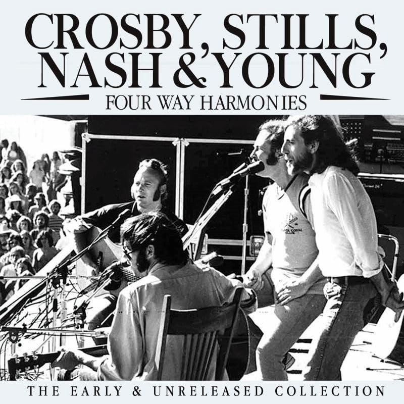 CD cover for Crosby, Stills, Nash & Young’s “Four Way Harmonies” album.