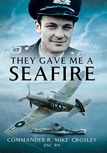 Book cover: pilot in uniform, vintage aircraft, and ocean scene.