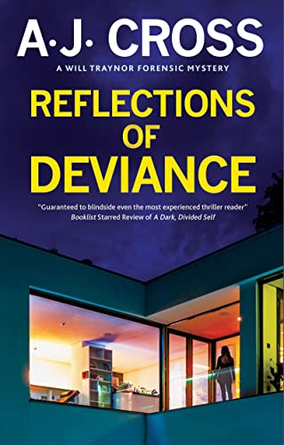 Book cover: “Reflections of Deviance” with a modern house image.