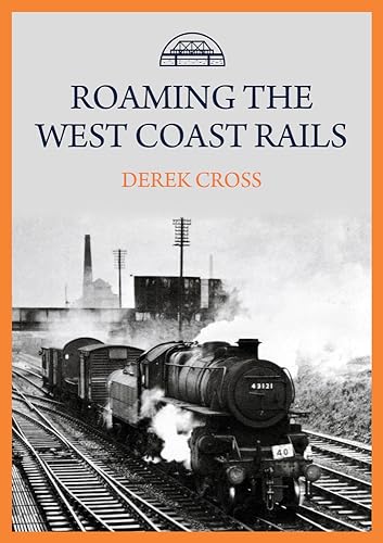 Book cover featuring a vintage steam train on railway tracks.