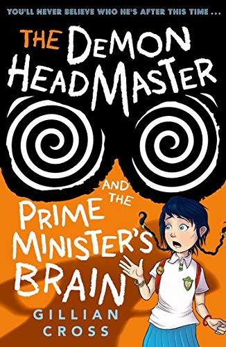 Book cover with swirling eyes above a surprised young girl.