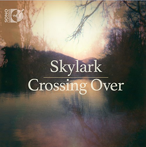 Crossing Over" Blu-ray cover with a blurred landscape and text.