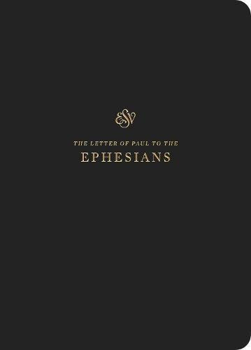 Black book cover with gold text reading "Ephesians" and a decorative symbol.