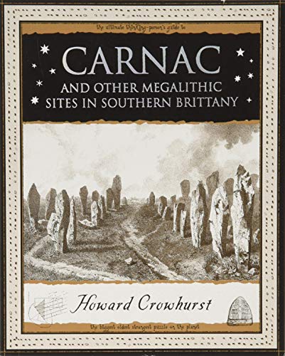 Book cover depicting standing stones at Carnac, Brittany, in a sketch style.