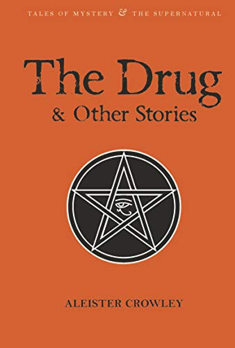 Book cover: “The Drug & Other Stories” with a pentagram symbol.