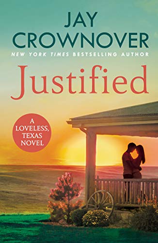 Book cover: couple embracing on a porch at sunset.