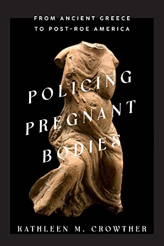 Book cover: terracotta sculpture of a pregnant torso with white text.