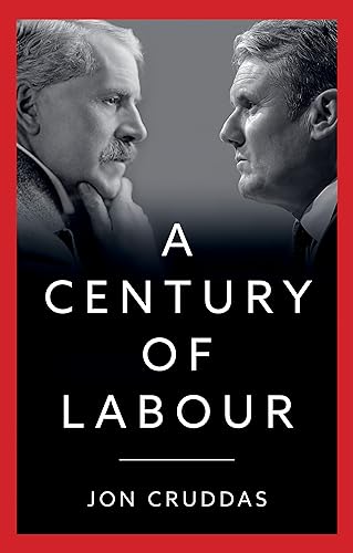 Book cover featuring Keir Hardie and Keir Starmer facing each other in black and white.