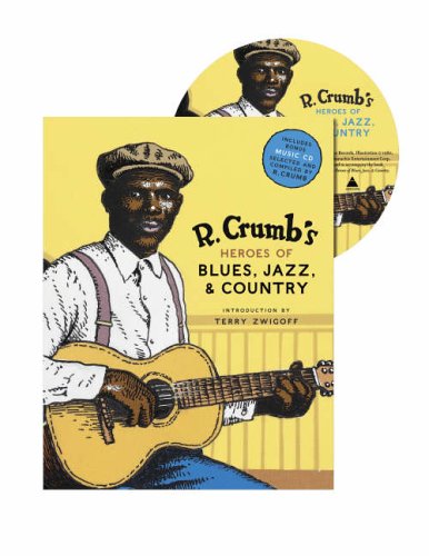 Book cover featuring R. Crumb’s illustration of a blues guitarist.