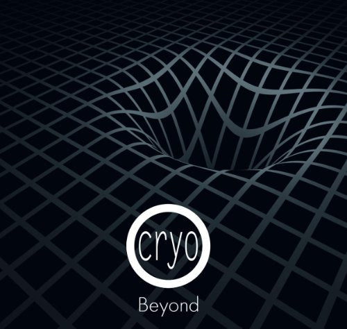 CD cover with a dark, warped grid pattern and "cryo" logo.