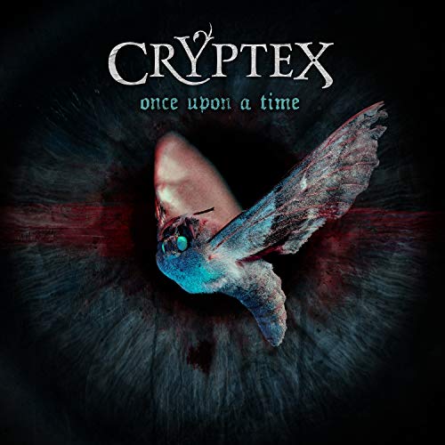 Album cover for Cryptex’s “Once Upon A Time” featuring a moth and eye.