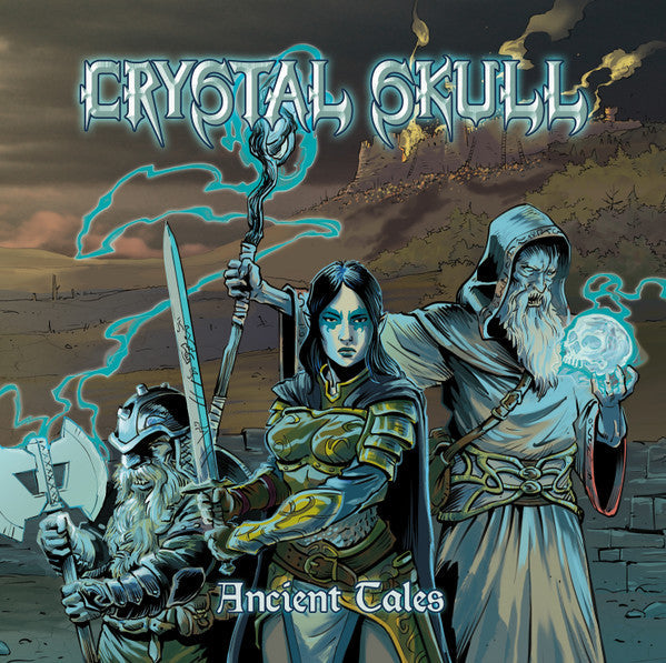 CD cover art featuring fantasy characters with swords and magical effects.