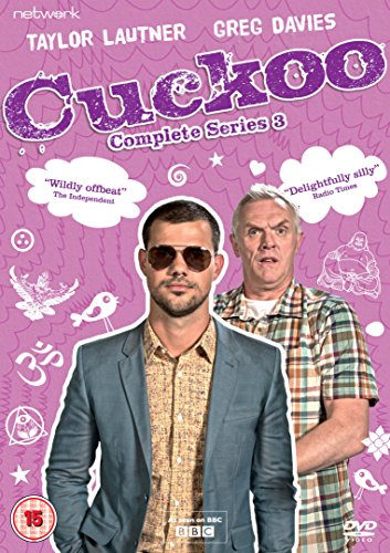 DVD cover featuring two men against a purple background with white doodles and text.