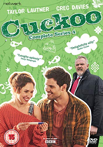 Cuckoo" Series 4 DVD cover with cast members and green foliage.
