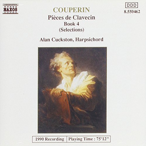 CD cover for Couperin’s Pieces de Clavecin, Book 4 by Alan Cuckston.