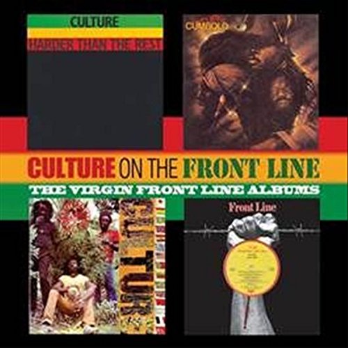 CD cover for Culture’s “Culture On The Front Line” with band members.
