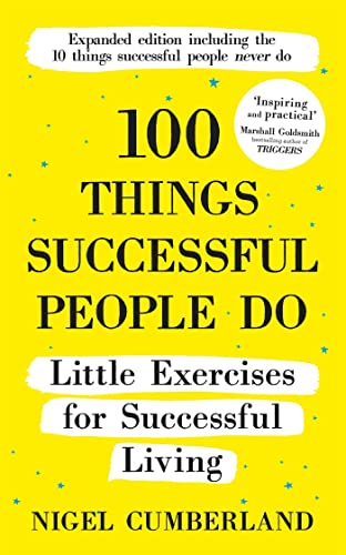 Yellow book cover with bold black text: "100 Things Successful People Do".