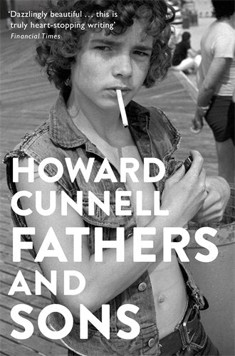 Book cover: young man with cigarette, title “Fathers and Sons.”