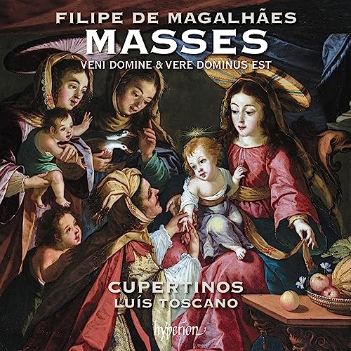 CD cover depicting a Renaissance-style painting of the Holy Family.