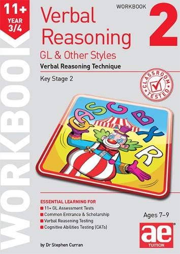 Workbook cover with a clown surrounded by colorful letters and text.