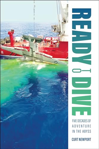 Book cover: submersible being lowered into turquoise ocean water.