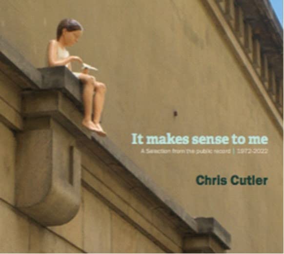 CD cover: small sculpture sitting on a building ledge.