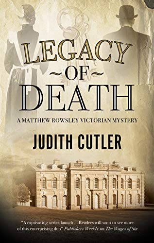 Book cover: "Legacy of Death 2" by Judith Cutler, Victorian mystery.