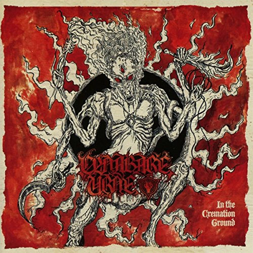 CD cover: skeletal figure with swirling smoke on a red background.