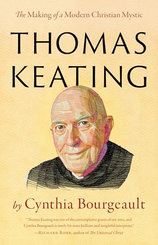 Book cover featuring a portrait of Thomas Keating, a Catholic monk.