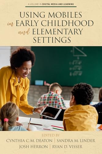 Book cover depicting a teacher with students using a tablet in a classroom.