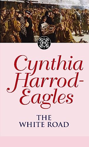 Book cover with soldiers, a woman, and red cursive title text.