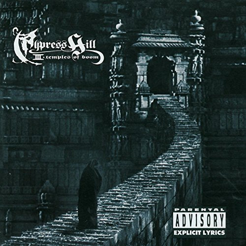 Cypress Hill album cover: stone temple ruins with a lone figure.