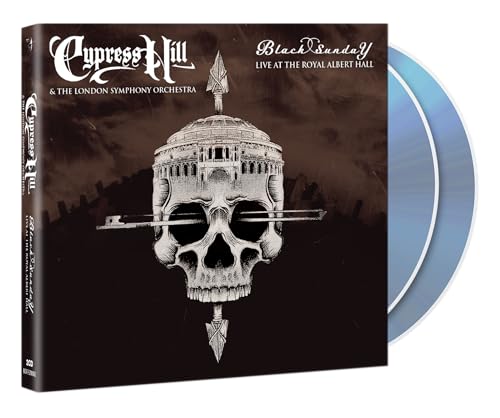 Cypress Hill & London Symphony Orchestra CD with skull and building artwork.