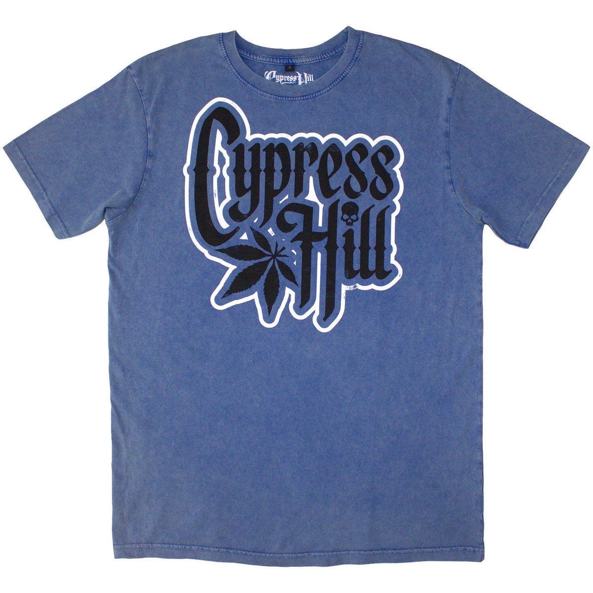 Stone-wash t-shirt with Cypress Hill logo, size XX-Large.