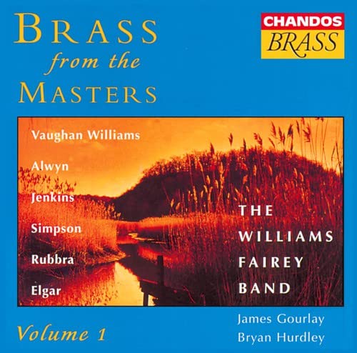 CD cover for “Brass from the Masters, Vol. 1” with landscape scene.