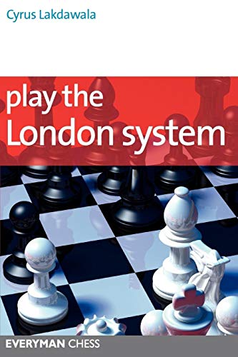 Chess book cover with black and white pieces on a checkered board.