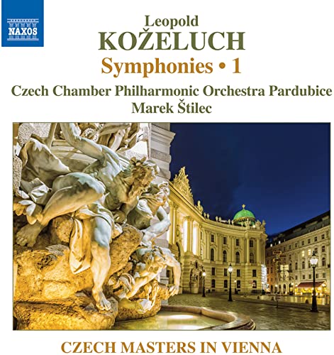 CD cover featuring classical sculptures and a night view of a Vienna building.