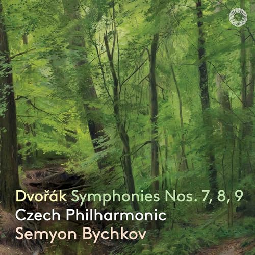 CD cover with a lush green forest scene and text details.